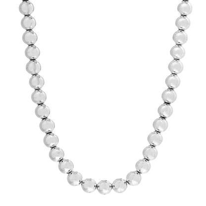 Tiffany Sterling Silver 10mm HardWear Ball Necklace 1 of 5