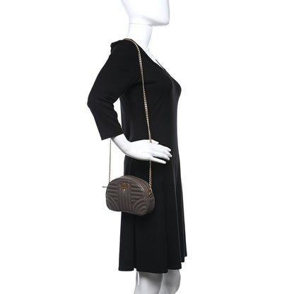 Prada Soft Calfskin Impunture Diagramme Belt Bag Bambu 1 2 of 10