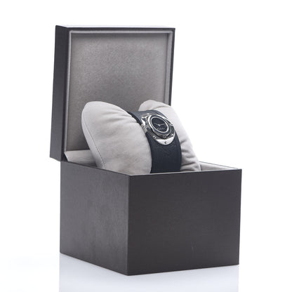 Gucci Stainless Steel Rubber 33mm Twirl Quartz Watch Black 5 of 5