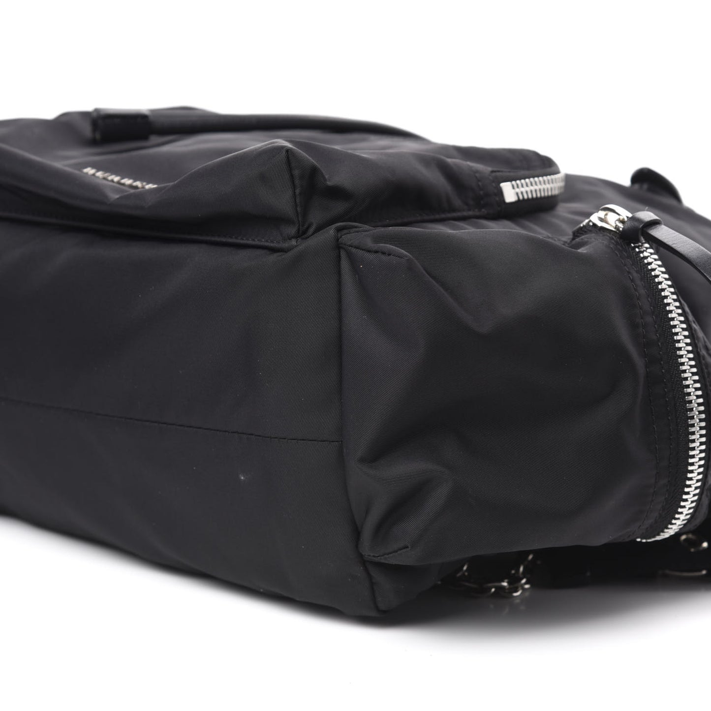 Technical Nylon Large Rucksack Backpack Black