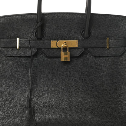 Hermes Togo Birkin 35 Black 8 of 14
