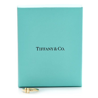 Tiffany 18K Yellow Gold T Wire Ring 52 6 5 of 5