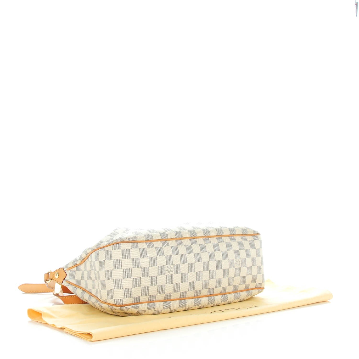Louis Vuitton Damier Azur Siracusa MM 4 of 7