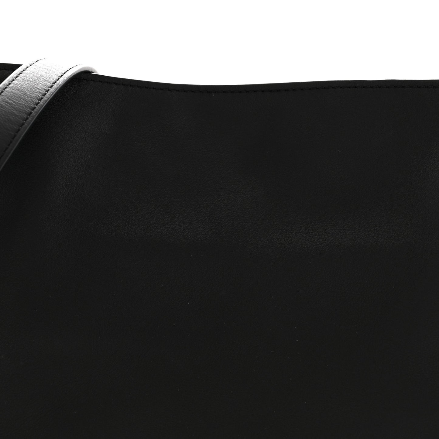 Nappa Medium Flamenco Knot Bag Black