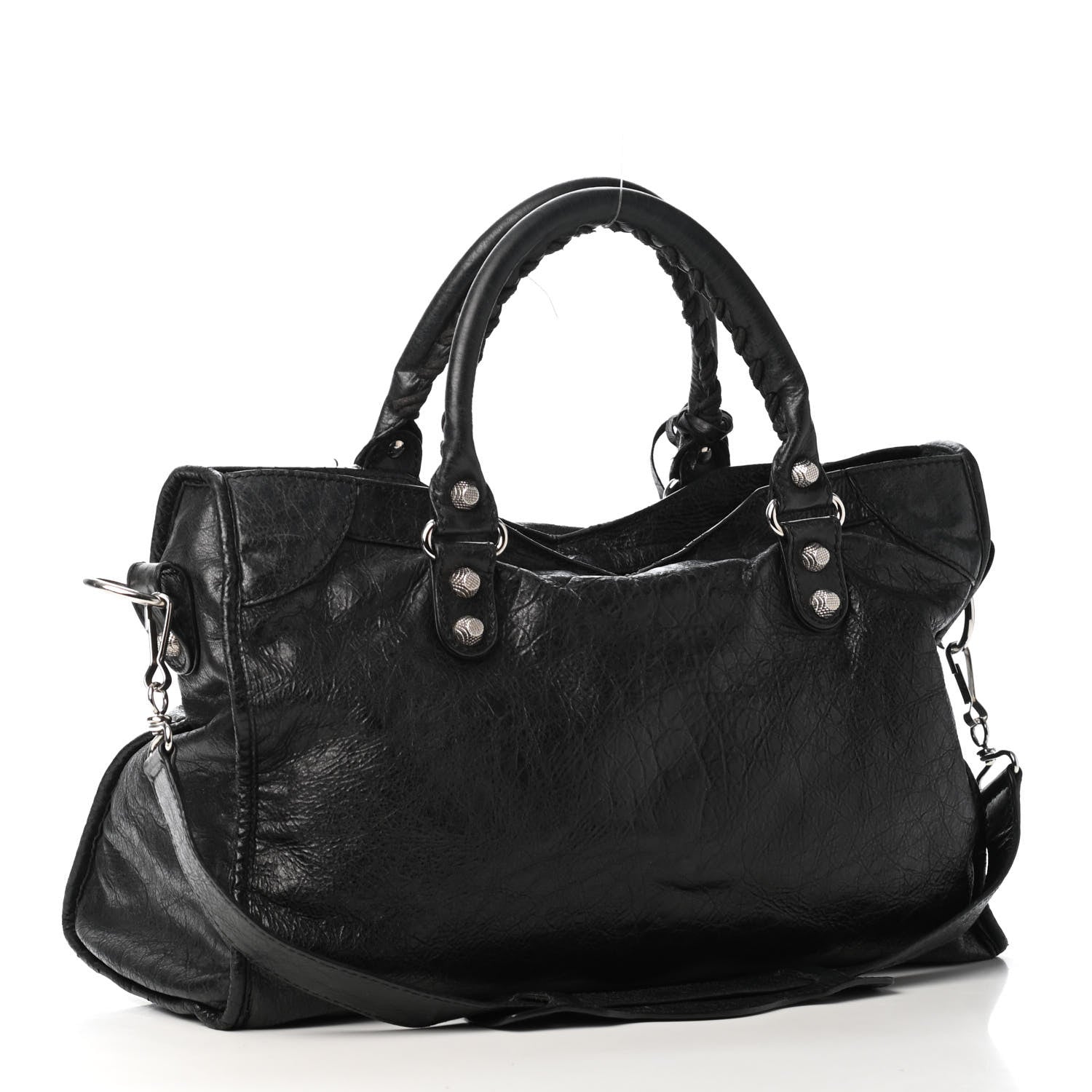 Balenciaga Agneau Giant 12 Silver Hardware City Black 2 of 4