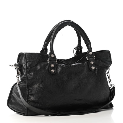 Balenciaga Agneau Giant 12 Silver Hardware City Black 2 of 4