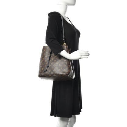 Louis Vuitton Monogram Neonoe MM Black 2 of 10