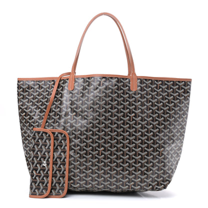 Goyard Goyardine Saint Louis GM Black Gold 1 of 9