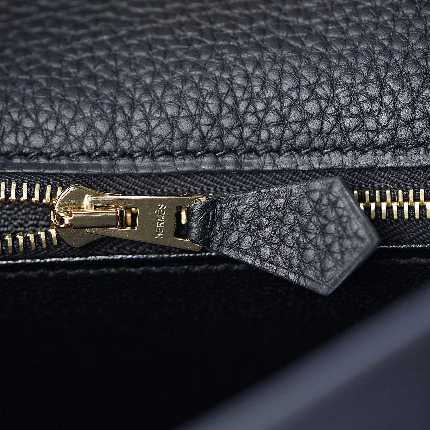 Hermes Togo Kelly Retourne 25 Black 30 of 40