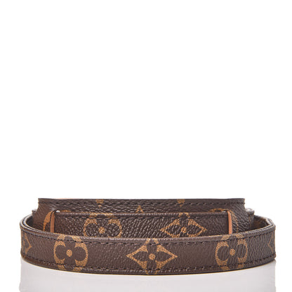 Louis Vuitton Monogram 16mm Adjustable Shoulder Strap 2 of 5