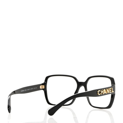 Chanel Acetate Square Sunglasses 5408 Black 4 of 8
