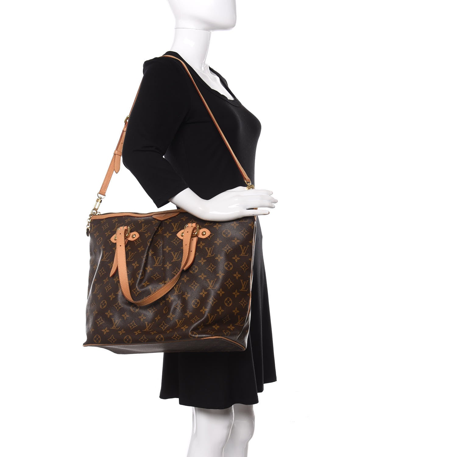 Louis Vuitton Monogram Palermo GM 2 of 10