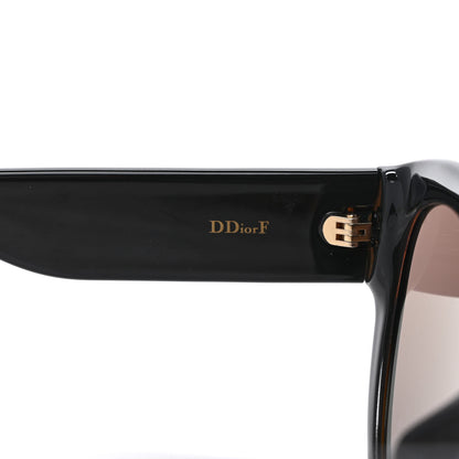 Christian Dior Acetate DDiorF Cat Eye Sunglasses Brown 7 of 8