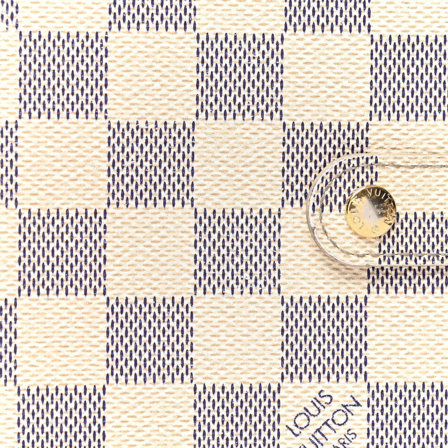 Louis Vuitton Damier Azur Small Ring Agenda Cover 7 of 10