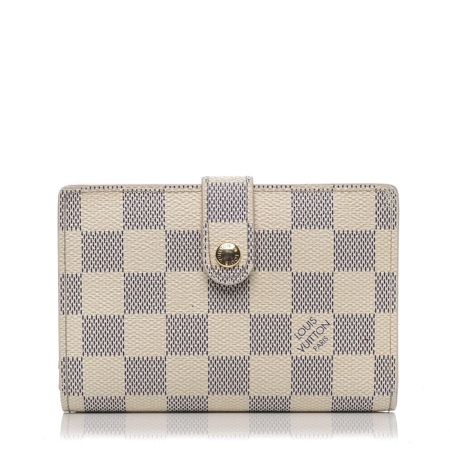 Louis Vuitton Damier Azur French Purse Wallet 1 of 7