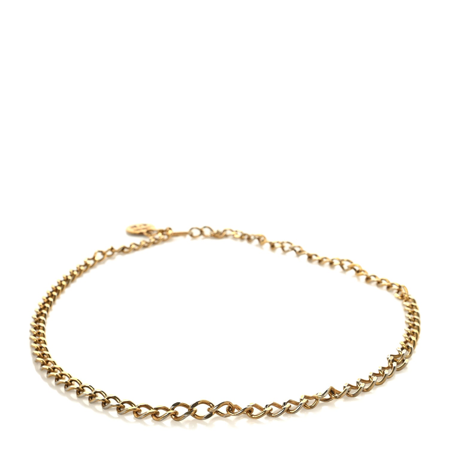Chanel Metal Chain CC Medallion Belt Gold 2 of 5