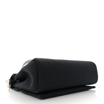 Hermes Military Toile Vache Hunter Herbag Zip Retourne 20 Black 4 of 11