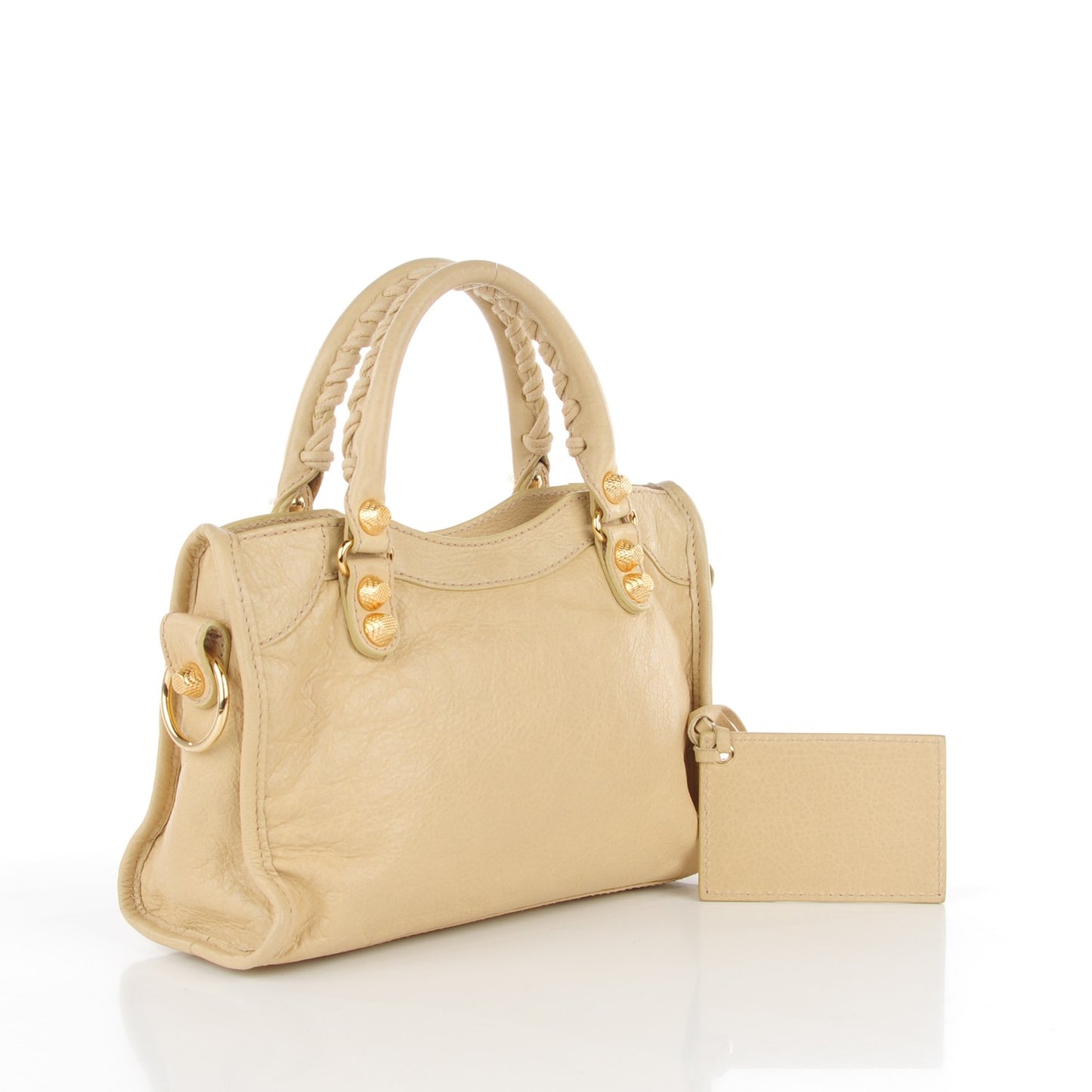 Agneau Giant 12 Gold Hardware Mini City Dune