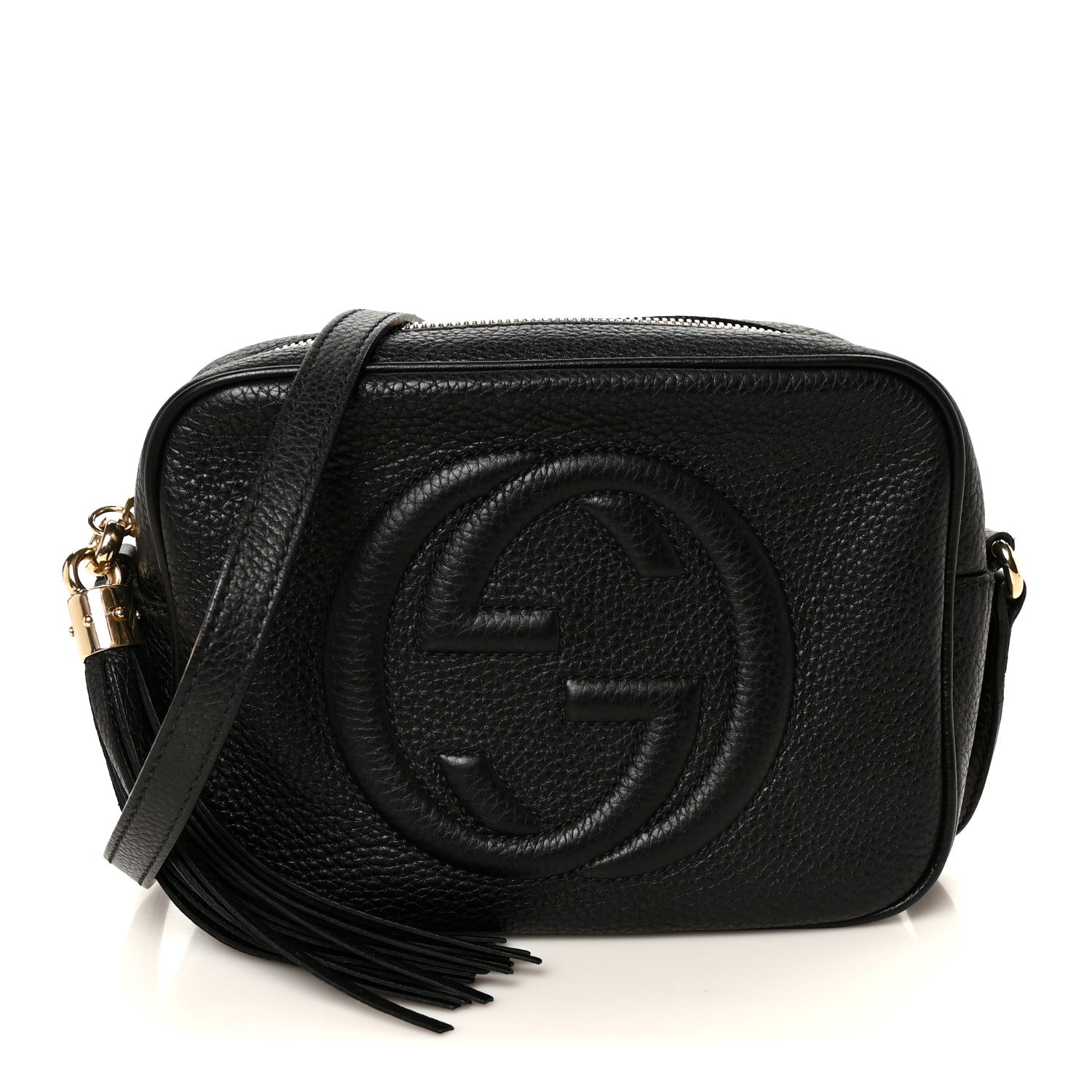 Gucci Pebbled Calfskin Small Soho Disco Bag Black 1 of 11