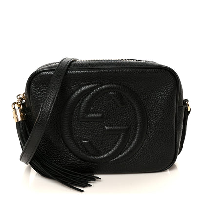 Gucci Pebbled Calfskin Small Soho Disco Bag Black 1 of 11