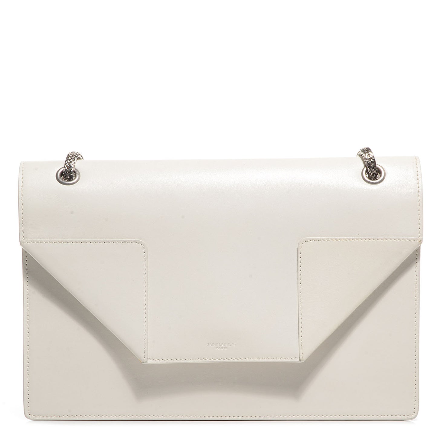 Leather Classic Medium Betty Bag White
