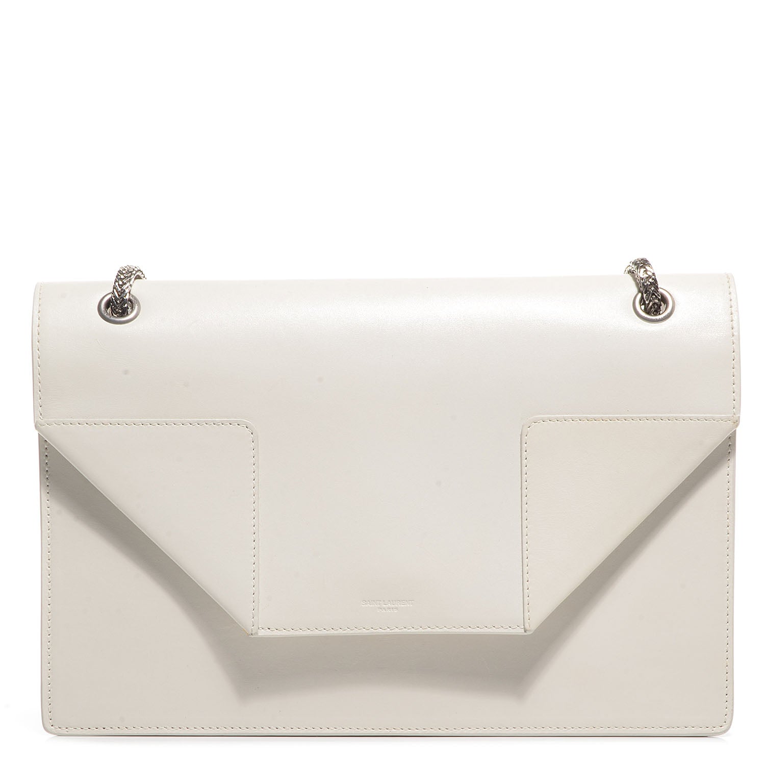 Saint Laurent Leather Classic Medium Betty Bag White 1 of 10