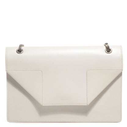 Saint Laurent Leather Classic Medium Betty Bag White 1 of 10