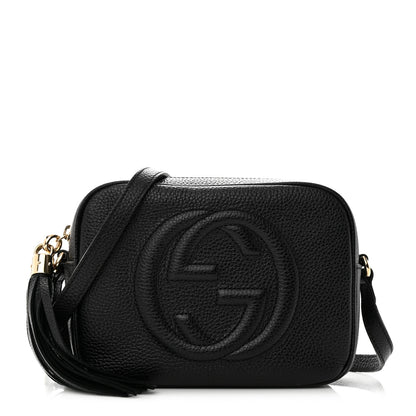 Gucci Pebbled Calfskin Small Soho Disco Bag Black 1 of 11