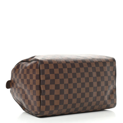 Louis Vuitton Damier Ebene Speedy 30 4 of 10