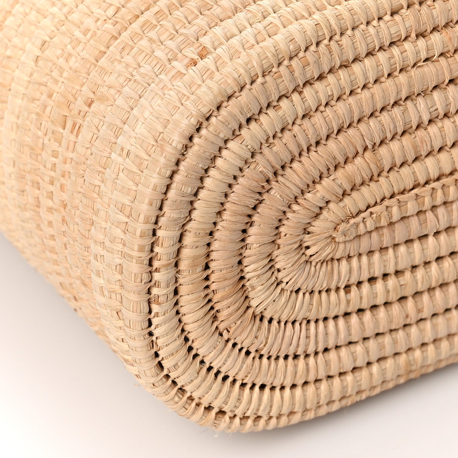 Loewe Raffia Small Square Basket Tote Bag Natural Tan 7 of 8