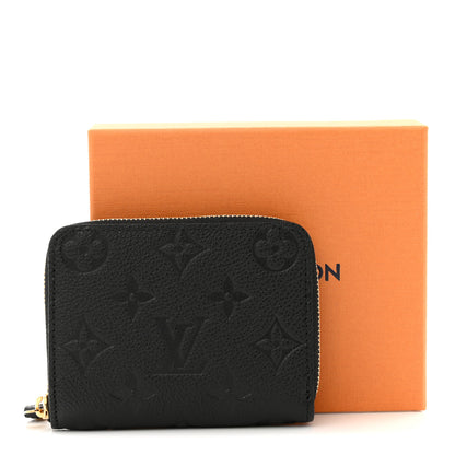 Louis Vuitton Empreinte Zippy Coin Purse Black 7 of 7