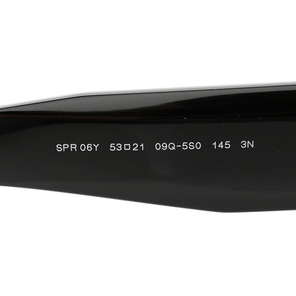 Prada Acetate Symbole Sunglasses SPR 06Y Black 6 of 8