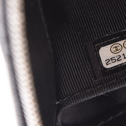 Chanel Caviar Quilted Small Zipped Pouch Black 7 of 8