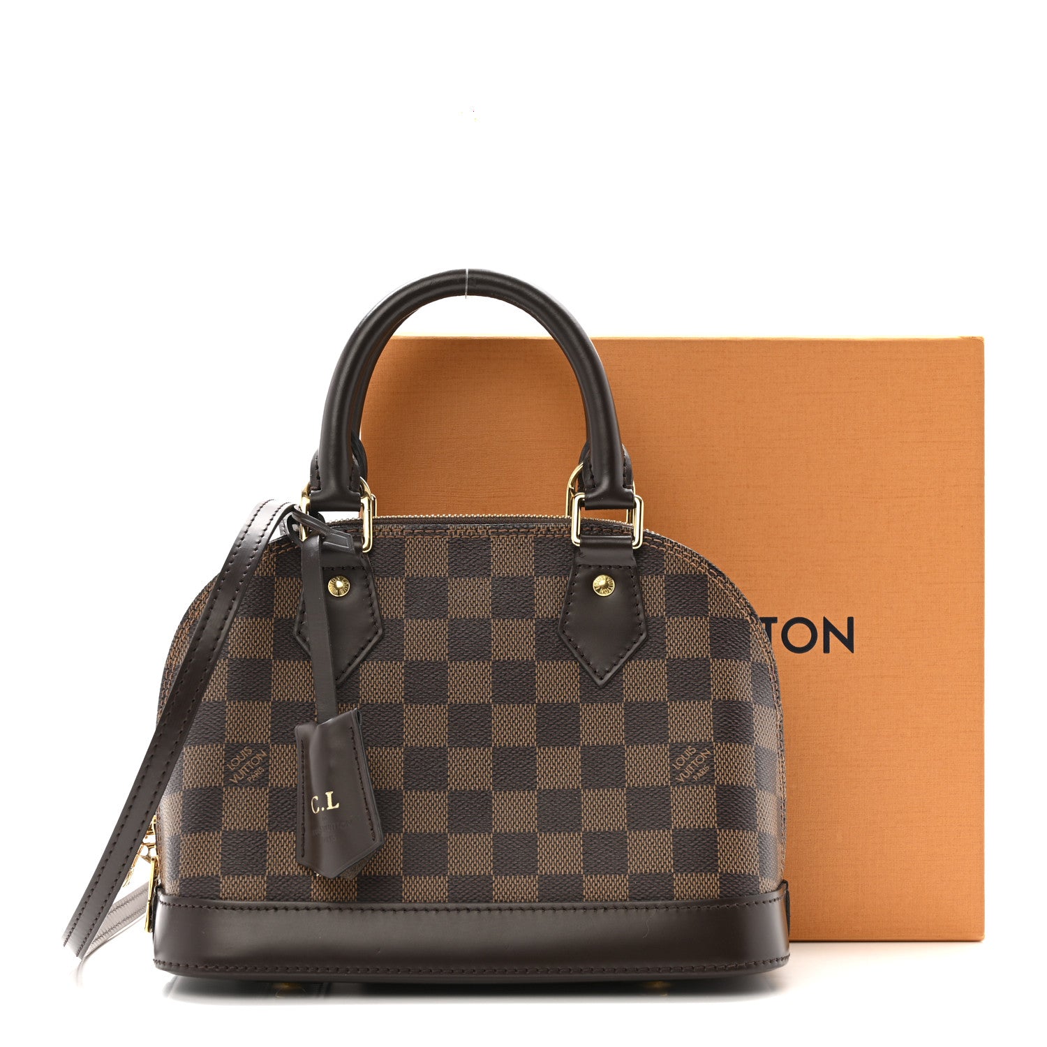 Louis Vuitton Damier Ebene Alma BB 15 of 15