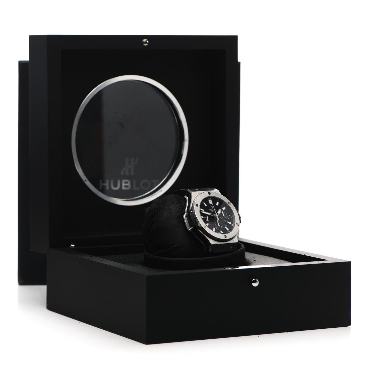 Stainless Steel Rubber 44mm Big Bang Automatic Watch Black 301.SX.1170.GR