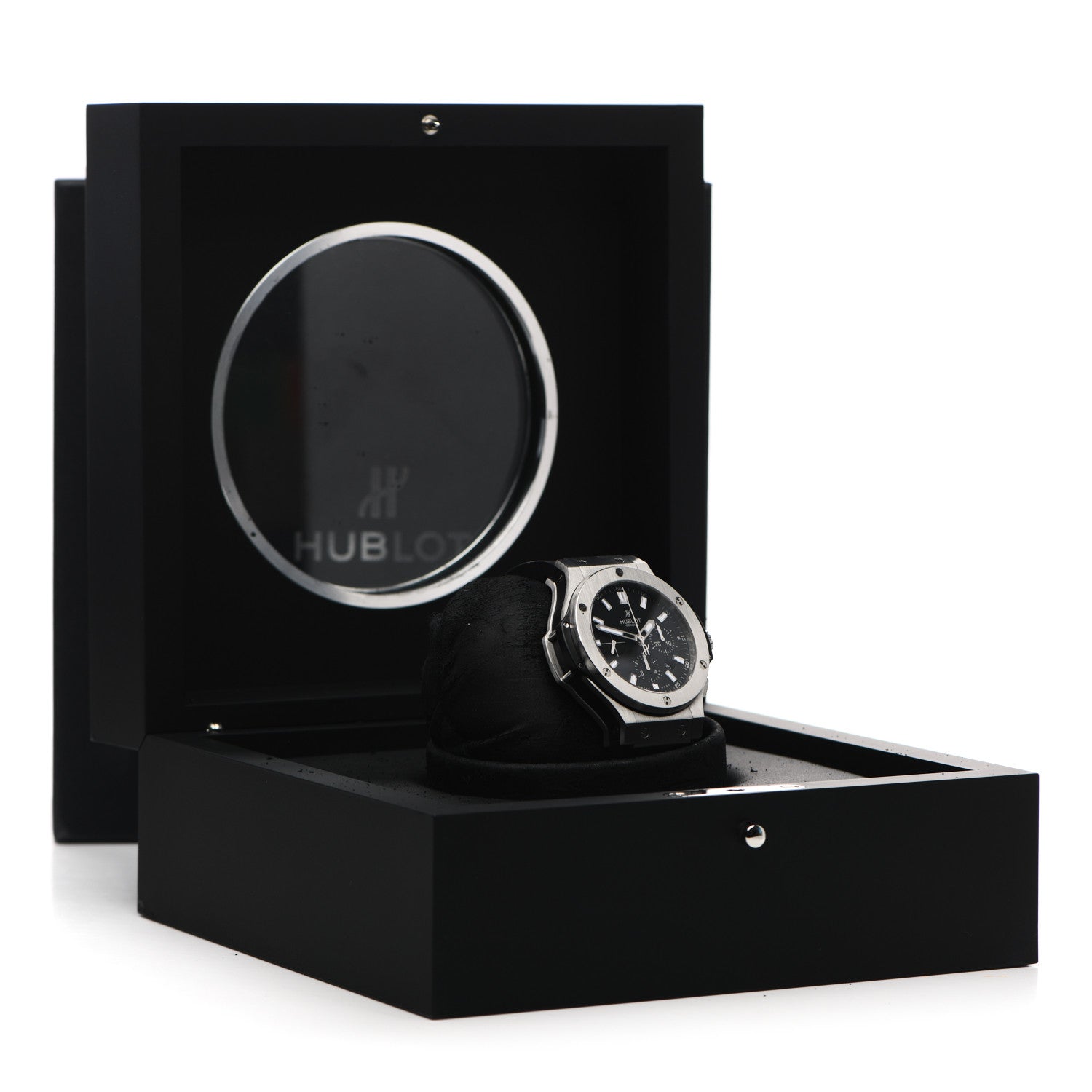 Hublot Stainless Steel Rubber 44mm Big Bang Automatic Watch Black 301.SX.1170.GR 5 of 5