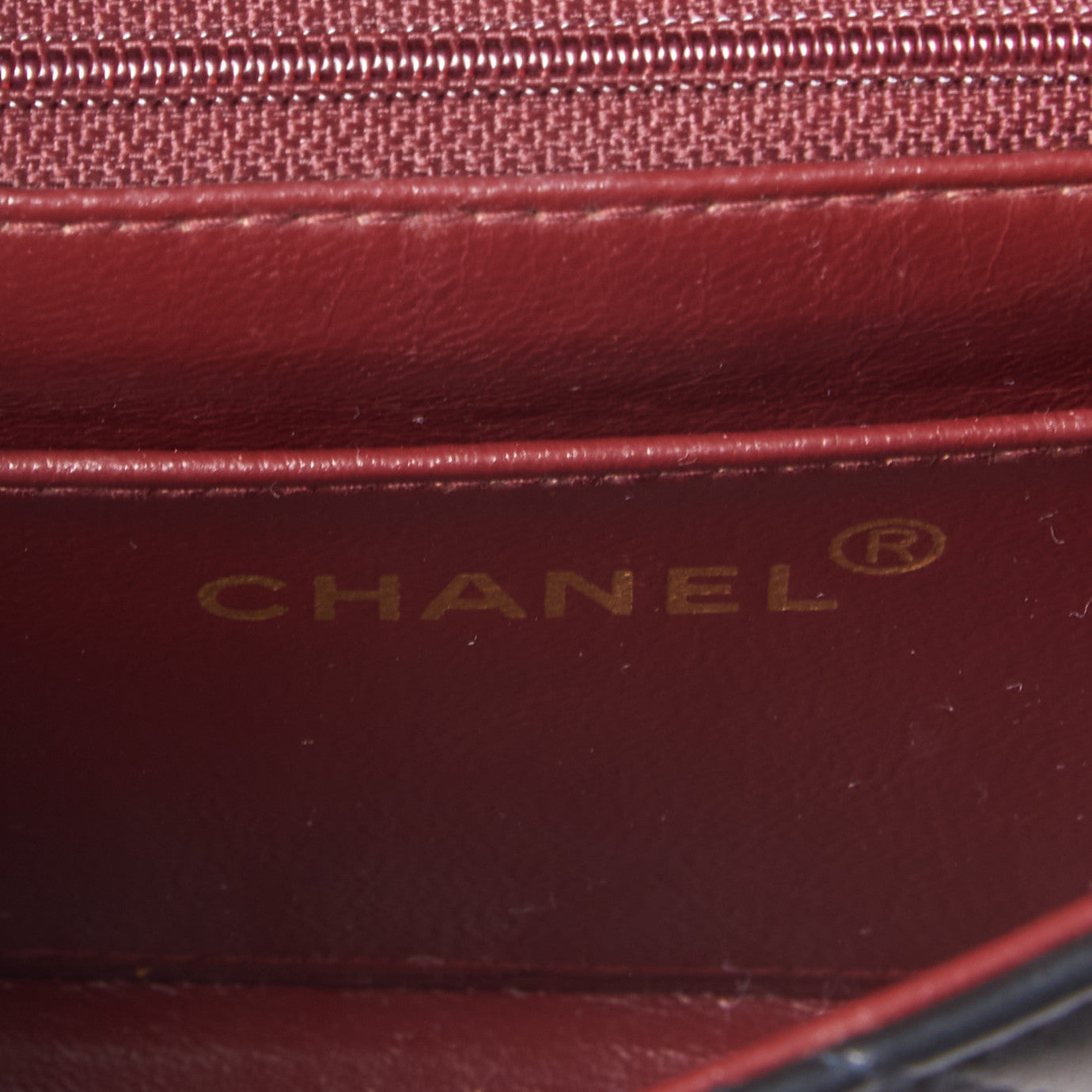 Chanel Lambskin Quilted Mini Square Flap Black 8 of 9