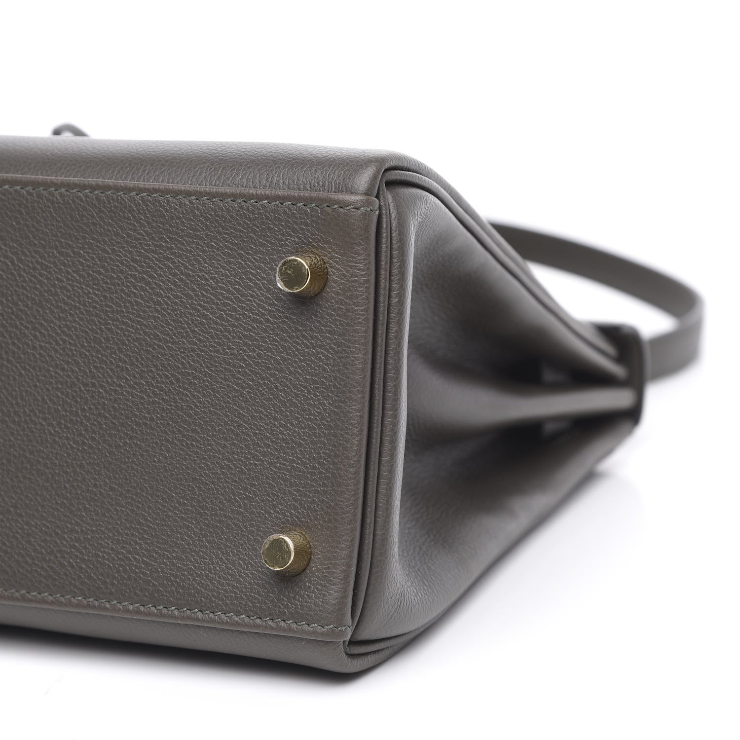 Hermes Evercolor Kelly Retourne 28 Vert De Gris 9 of 10