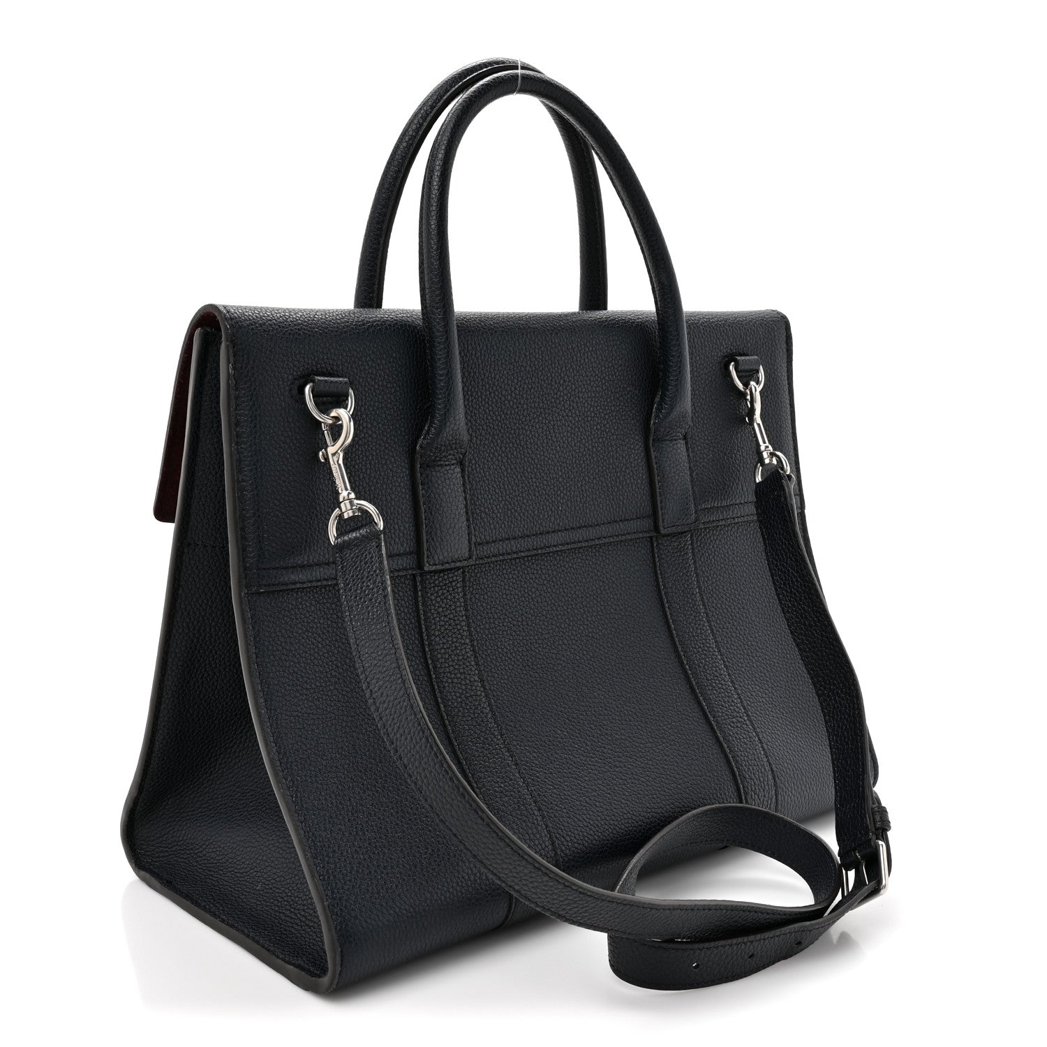 Mulberry Classic Grain Medium New Bayswater Black 3 of 15