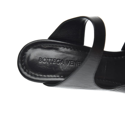 Bottega Veneta Nappa Crunch Lux Sandals 38.5 Black 6 of 20