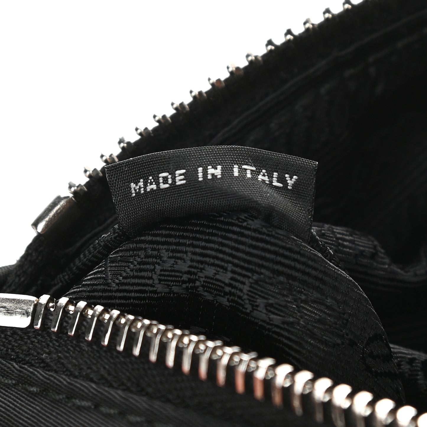 Nylon Shoulder Bag Black