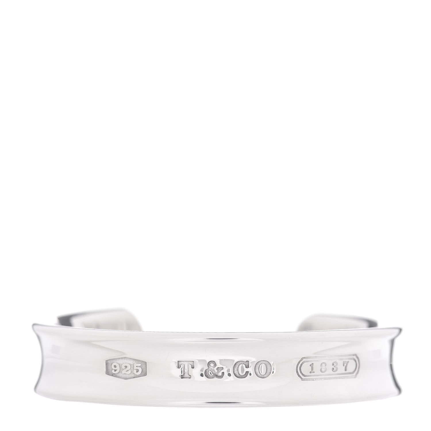 Tiffany Sterling Silver 1837 Cuff Bracelet 1 of 4