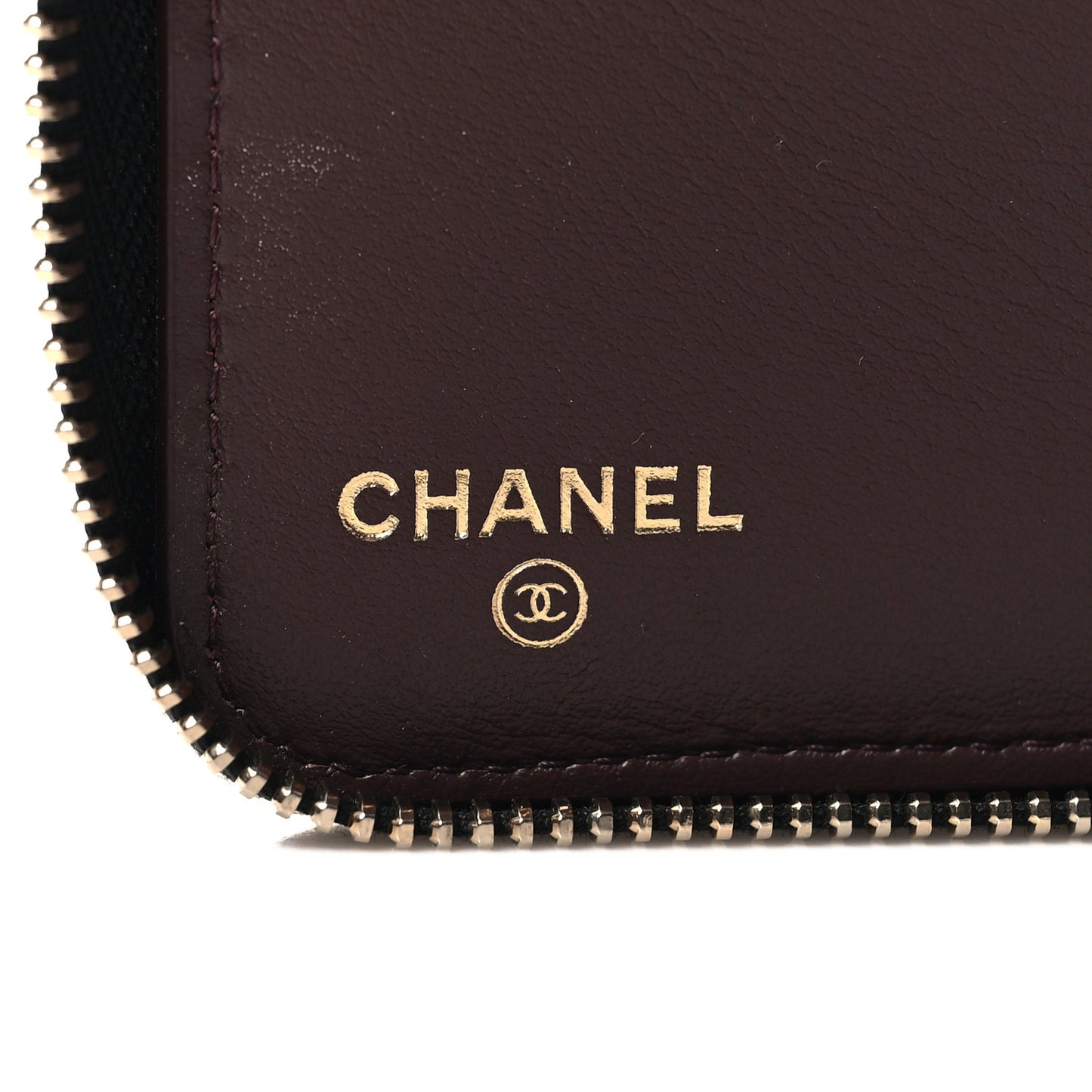 Caviar Quilted Zip Around Notebook Agenda Cover Black