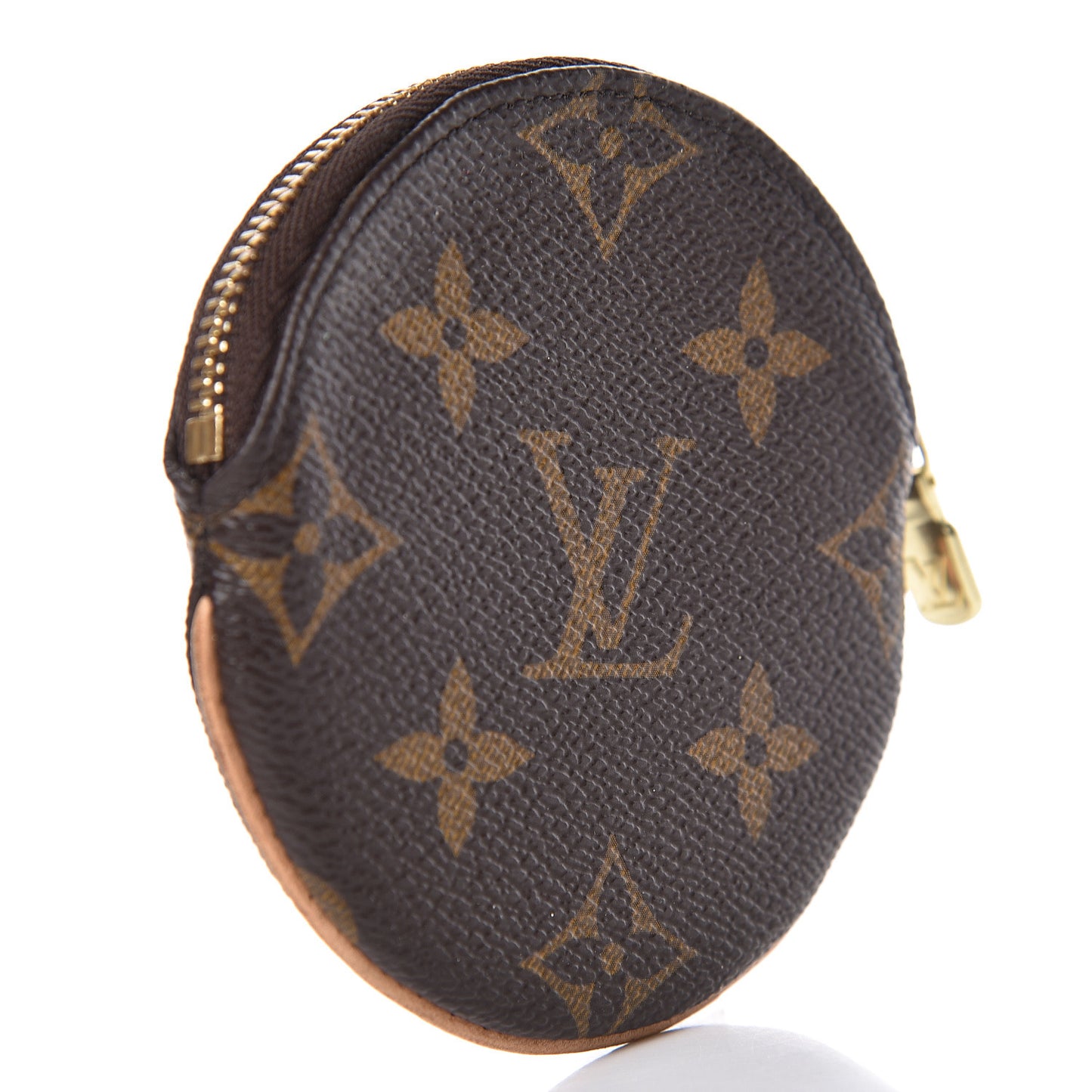 Monogram Round Coin Purse
