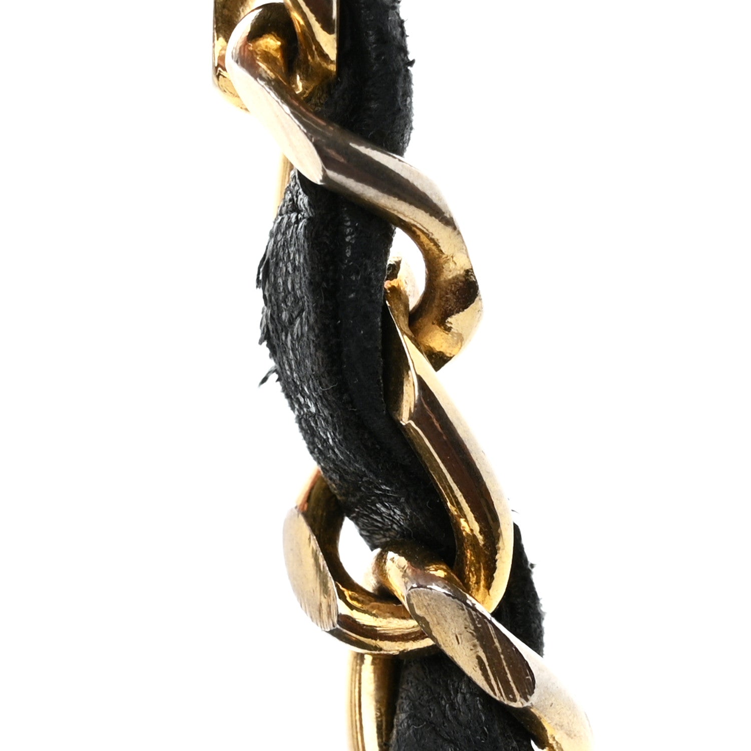 Chanel Lambskin Quilted Small Half Moon Clutch Black 12 of 14