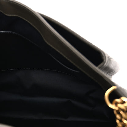 Saint Laurent Grained Lambskin Monogram Large Niki Chain Satchel Light Musk 5 of 10