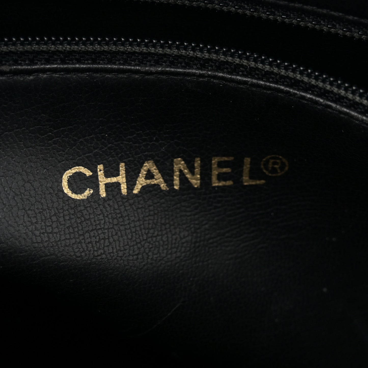 Caviar Triple CC Shoulder Bag Black
