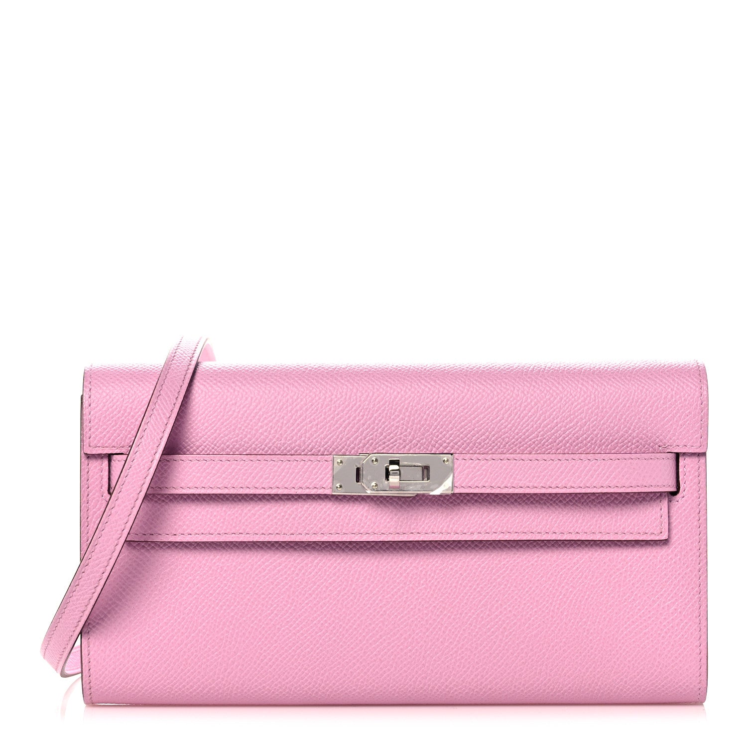 Hermes Epsom Kelly To Go Wallet Mauve Sylvestre 1 of 10