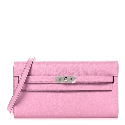 Hermes Epsom Kelly To Go Wallet Mauve Sylvestre 1 of 10