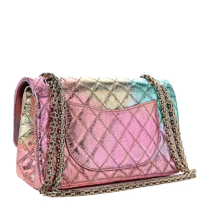 Chanel Metallic Goatskin Quilted 2.55 Reissue 225 Flap Multicolor 3 of 11